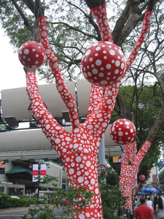 Ascension of Polkadots on the Trees - Yayoi Kusama Ascension of Polkadots on the Trees Yayoi Kusama • 2006